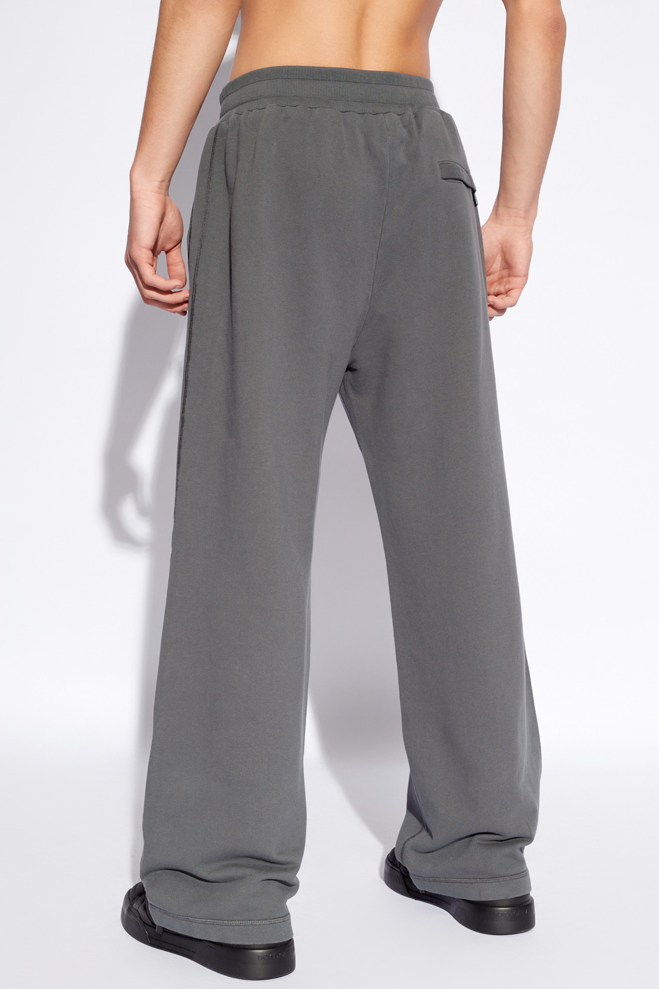 Dolce & Gabbana Sweatpants with wide legs | Men's Clothing